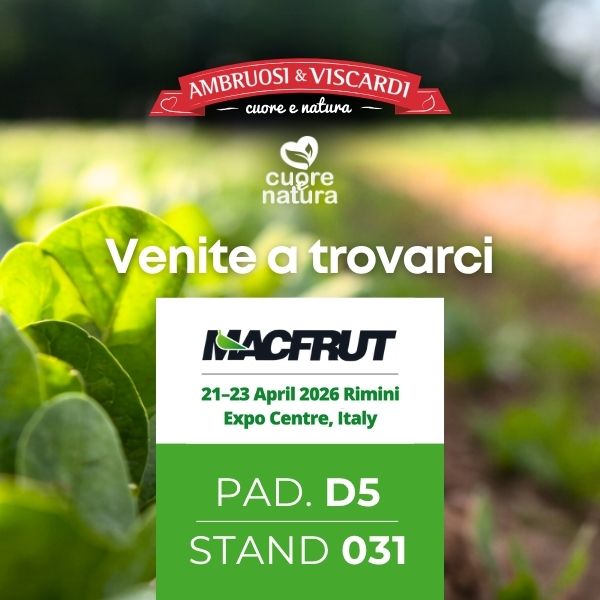 Ambruosi & Viscardi presente al Macfrut 2026 Rimini 21-23 Aprile
